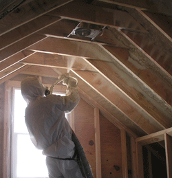Savannah GA attic spray foam insulation
